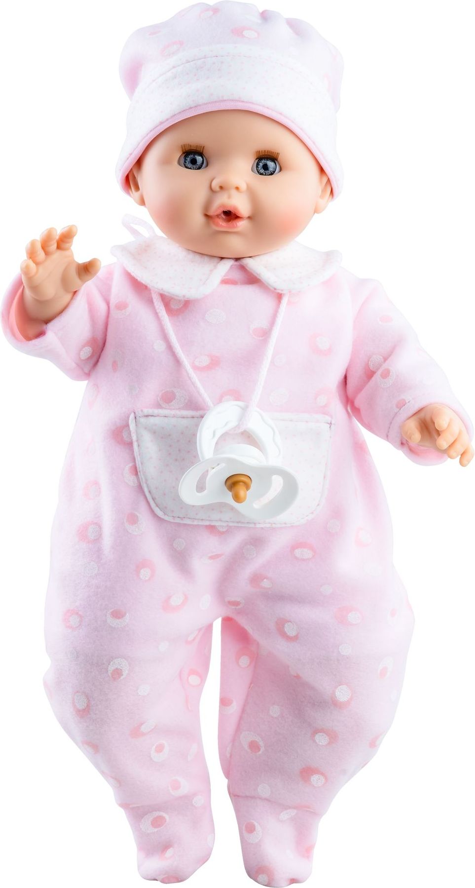 Realistické miminko - holčička Sonia v růžovém od firmy Paola Reina - obrázek 1