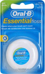 Oral B dentální nit Essential Floss Mint 50 m - obrázek 1