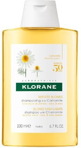 Klorane Šampon pro blond vlasy Heřmánek (Blond Highlights Shampoo Wiht Chamomile) 200 ml - obrázek 1