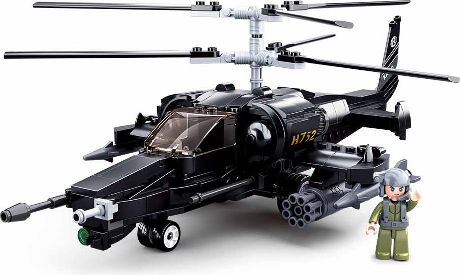 Sluban Model Bricks M38-B0752 Bojový vrtulník - obrázek 1