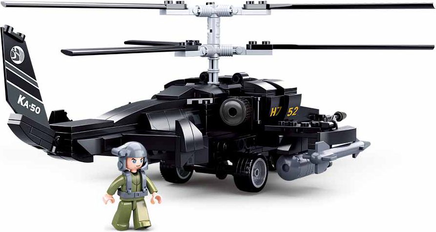 Sluban Model Bricks M38-B0752 Bojový vrtulník - obrázek 3