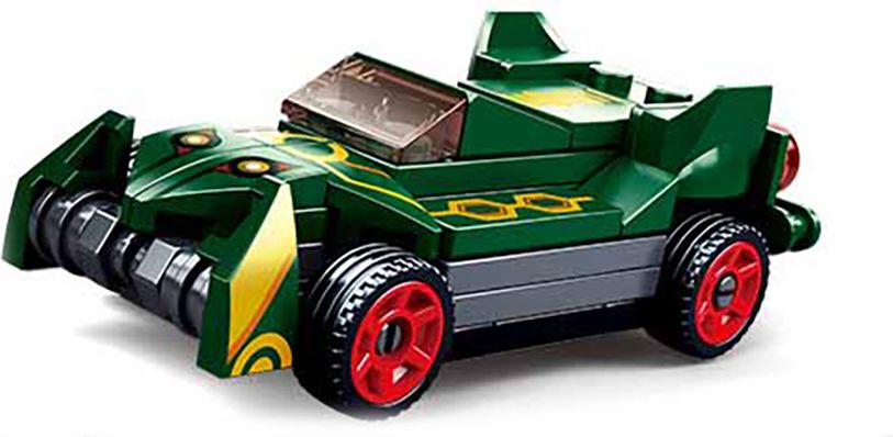 Sluban Power M38-B0801F Natahovací auto Zelený smyk - obrázek 1
