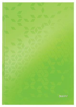 Zápisník "Wow", zelená, čtverečkovaný, A4, tvrdé desky, 80 listů, LEITZ - obrázek 1
