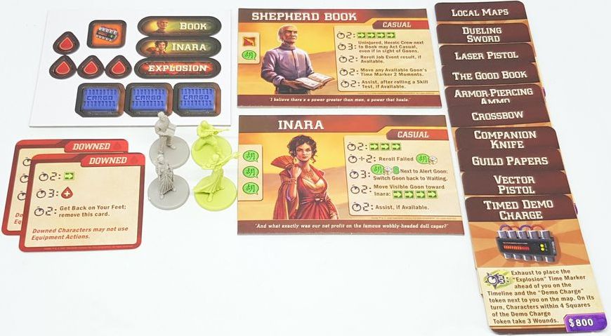 Gale Force Nine Firefly Adventures: Brigands & Browncoats - Respectable Folk Expansion - obrázek 2