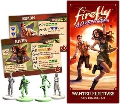 Gale Force Nine Firefly Adventures: Brigands & Browncoats - Wanted Fugitives Expansion - obrázek 2