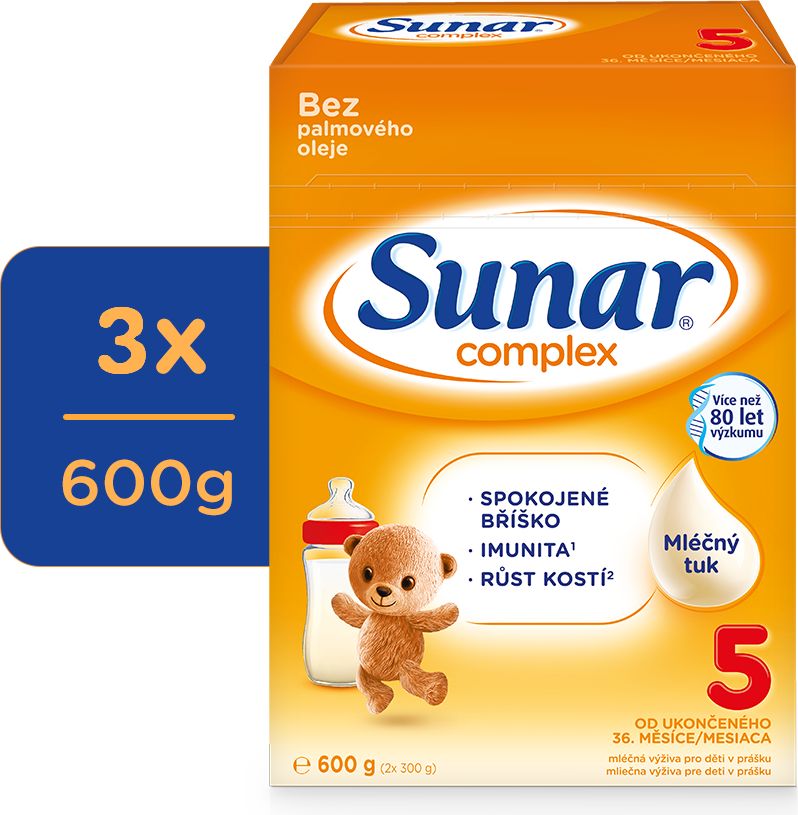 3x SUNAR Complex 5, 600 g - obrázek 1