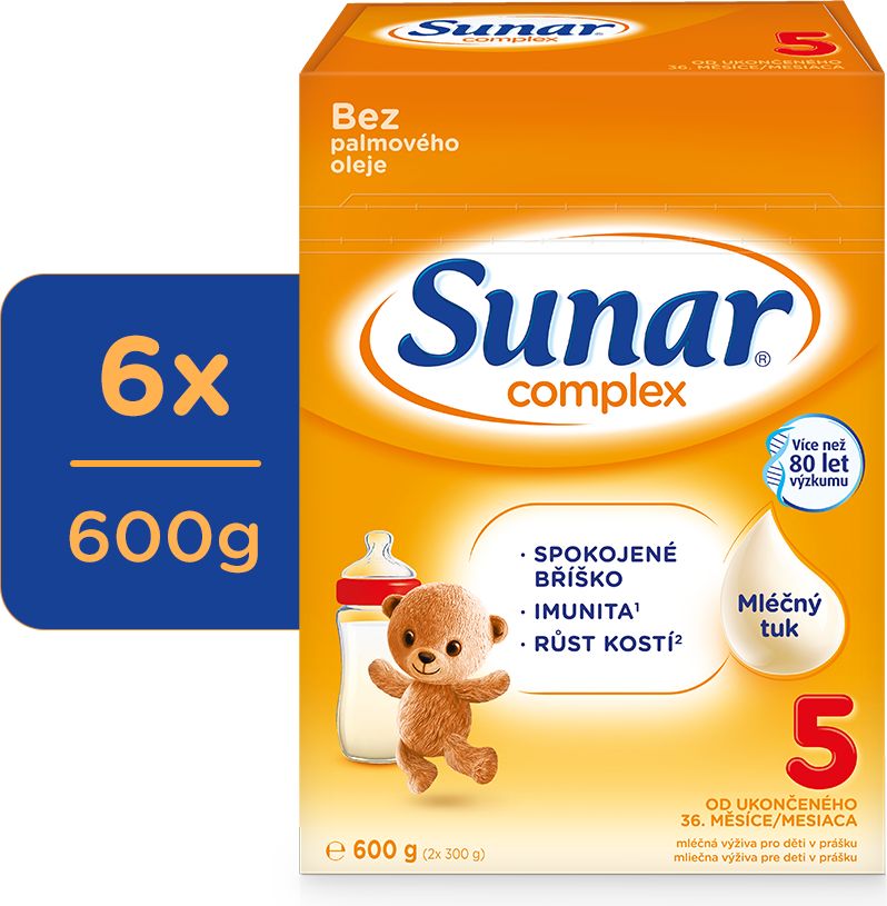 6x SUNAR Complex 5, 600 g - obrázek 1