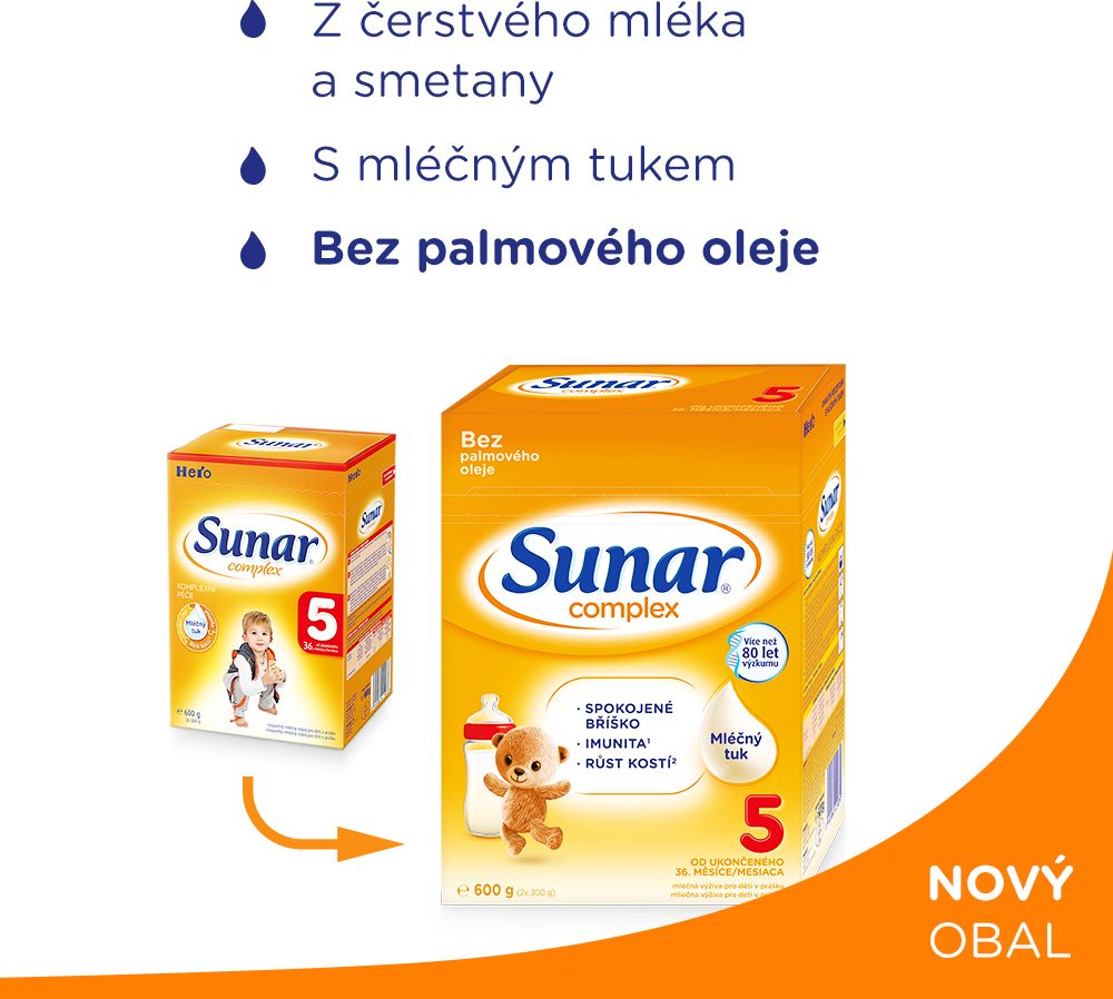 6x SUNAR Complex 5, 600 g - obrázek 2