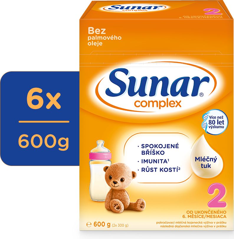 6x SUNAR Complex 2, 600 g - obrázek 1
