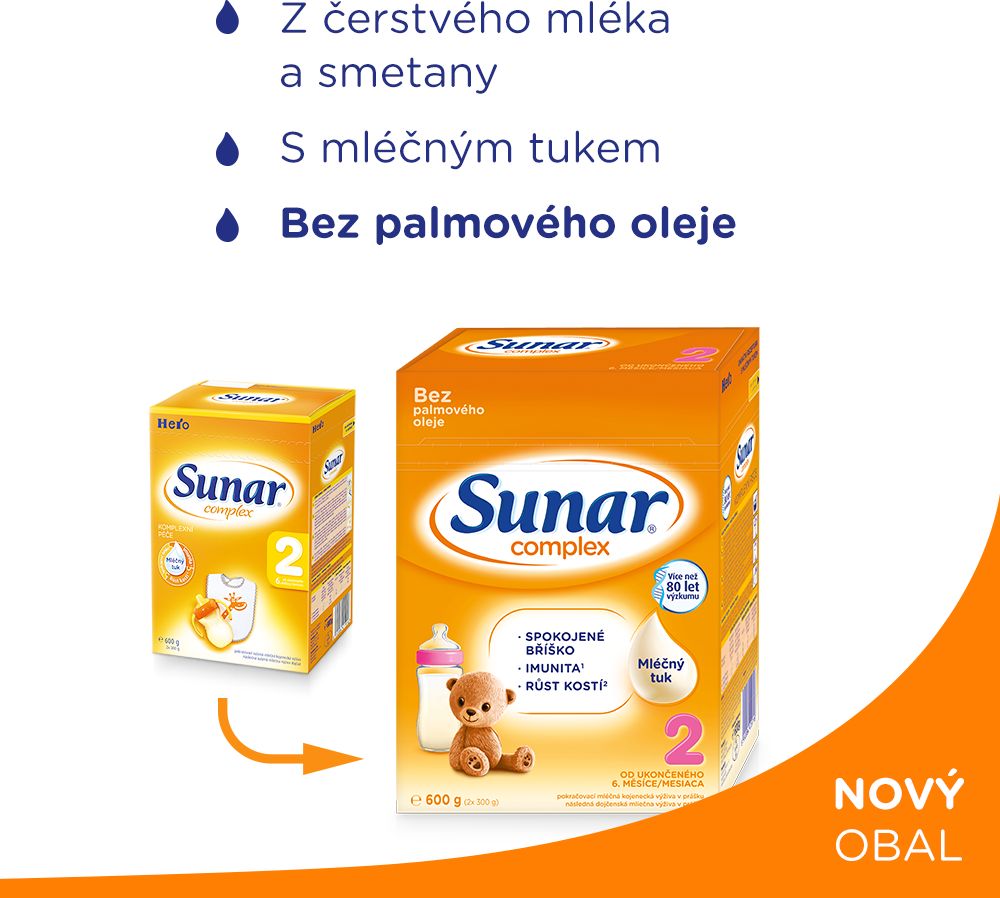 6x SUNAR Complex 2, 600 g - obrázek 2