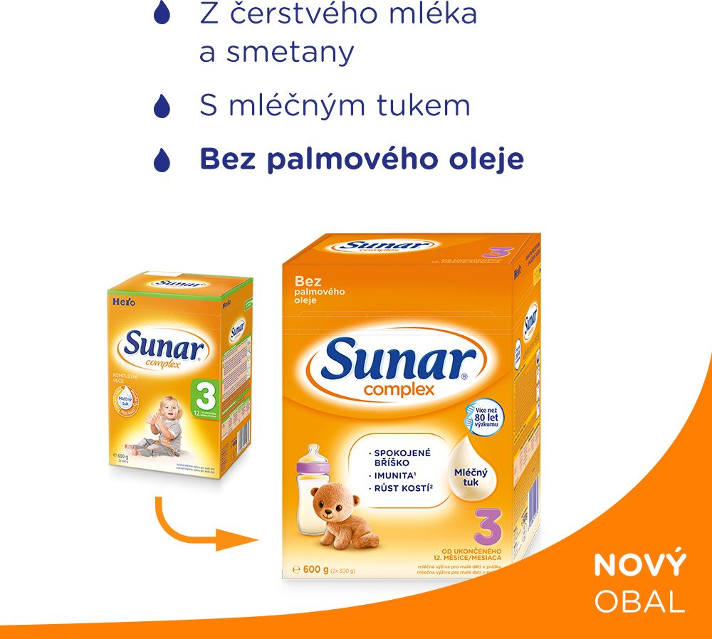 3x SUNAR Complex 3, 600 g - obrázek 2