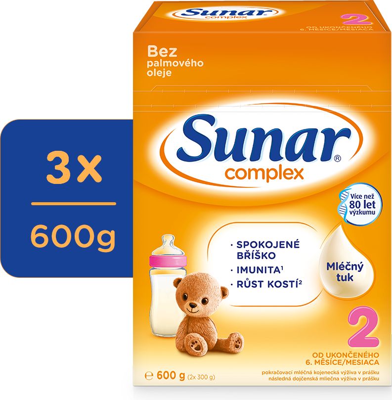 3x SUNAR Complex 2, 600 g - obrázek 1