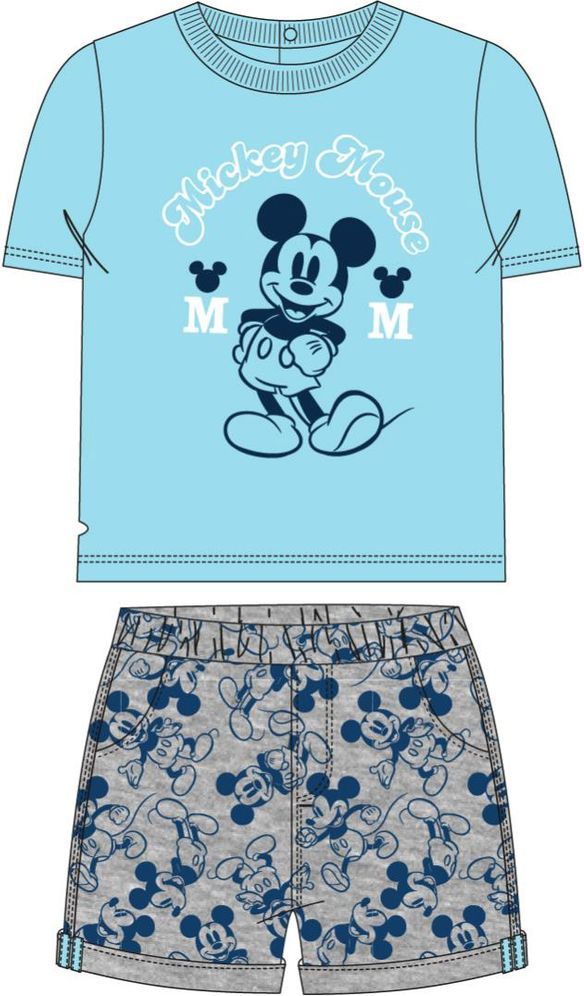 Disney chlapecká souprava Mickey Mouse 68 modrá - obrázek 1