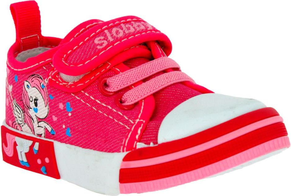 V+J dětská obuv 130-0020-T1 pink 19 růžová - obrázek 1