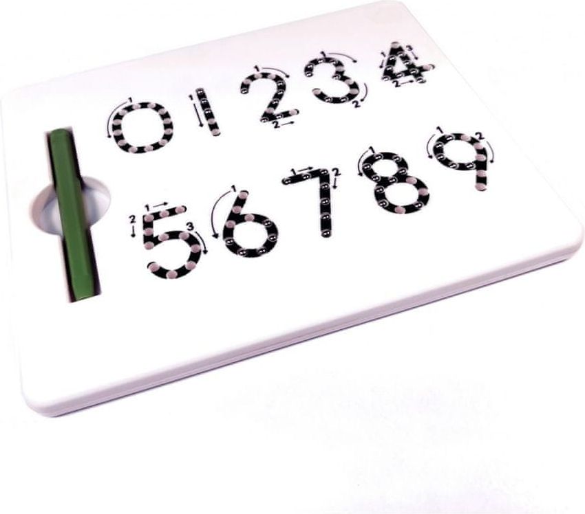 Magnetická kreslící tabulka MagPad - Mini čísla - obrázek 1