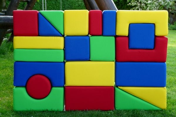 Molitanová stavebnice 21 ks (20 cm) BAVLNA - obrázek 1
