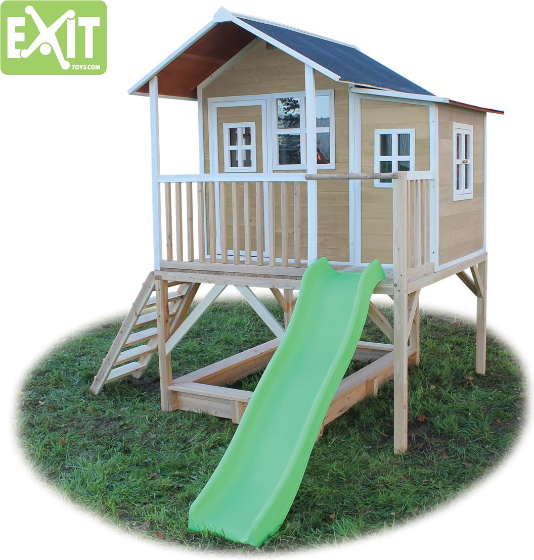 Zahradní cedrový domeček Exit Loft 550 Přírodní - obrázek 3