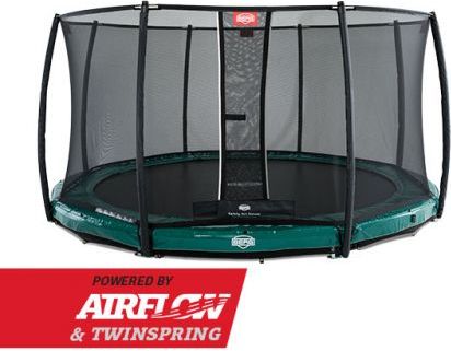 PROFI BERG Inground Elite GREEN 380 cm + síť DELUXE - obrázek 1