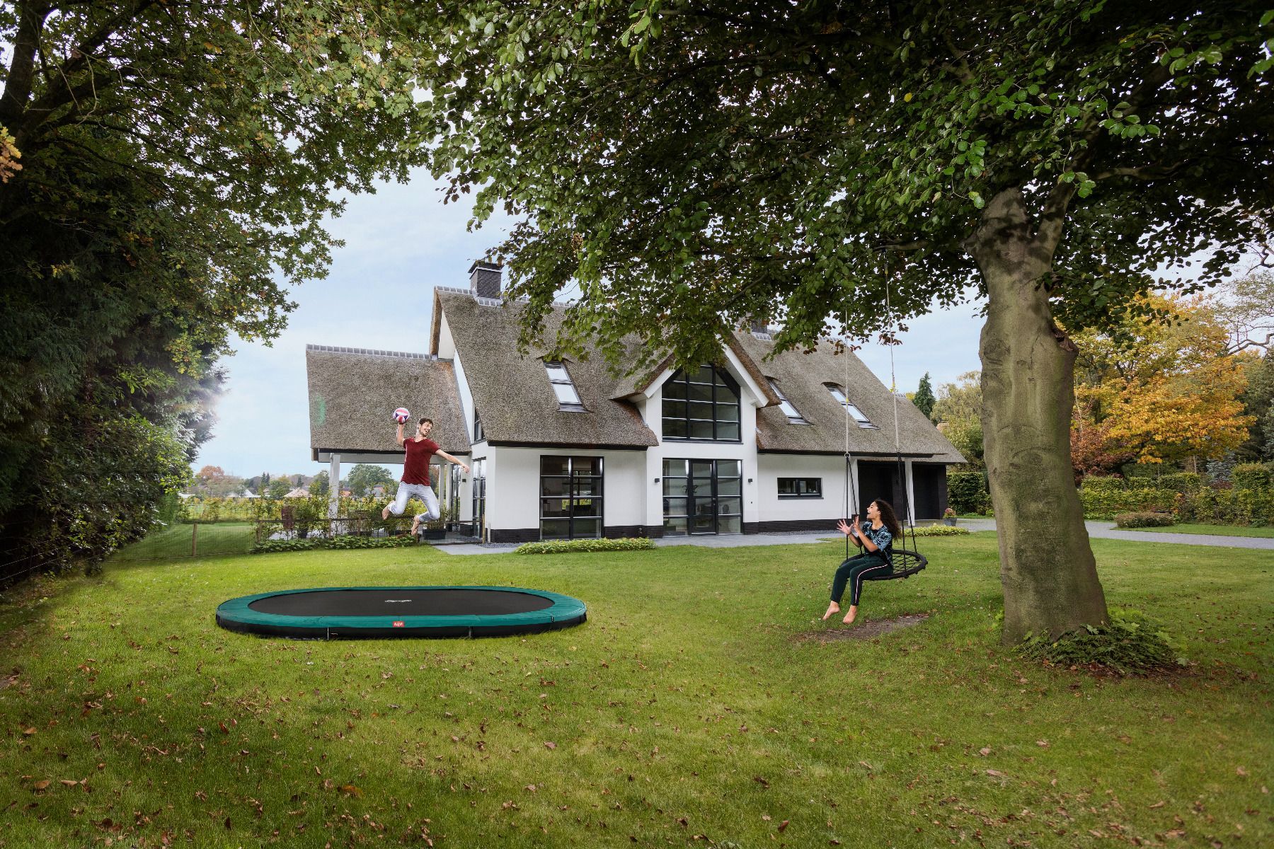 BERG InGround Grand Favorit GREEN 520 cm + síť - obrázek 2