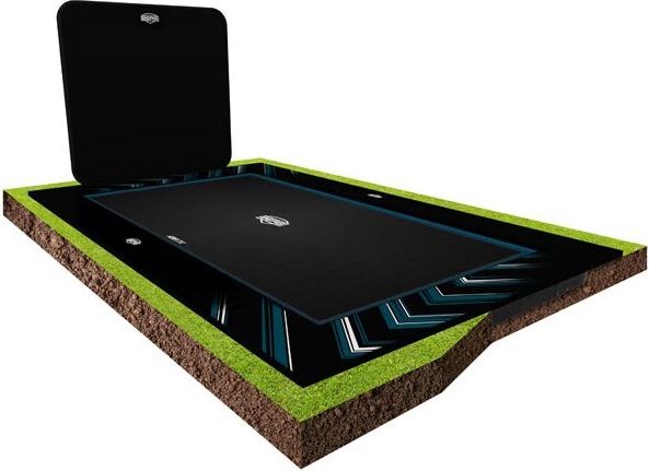 BERG Ultim Elite FlatGround 500 GREY + AeroWall 2x2 GREY - obrázek 5