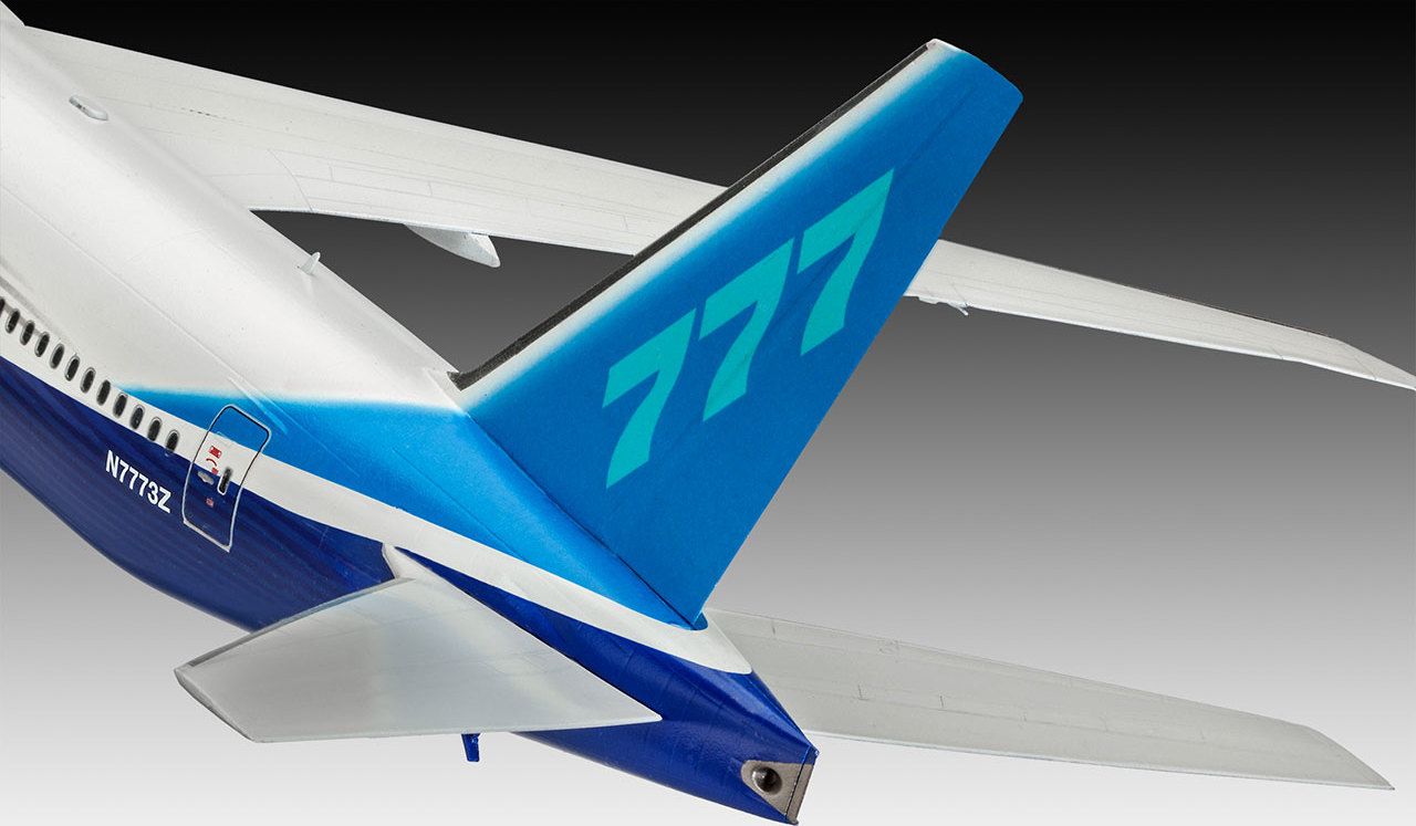 REVELL Plastic ModelKit letadlo 04945 - Boeing 777 - 300 ER (1:144) - obrázek 2