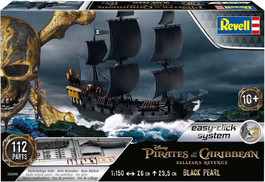 REVELL EasyClick loď 05499 - Black Pearl (1:150) - obrázek 2