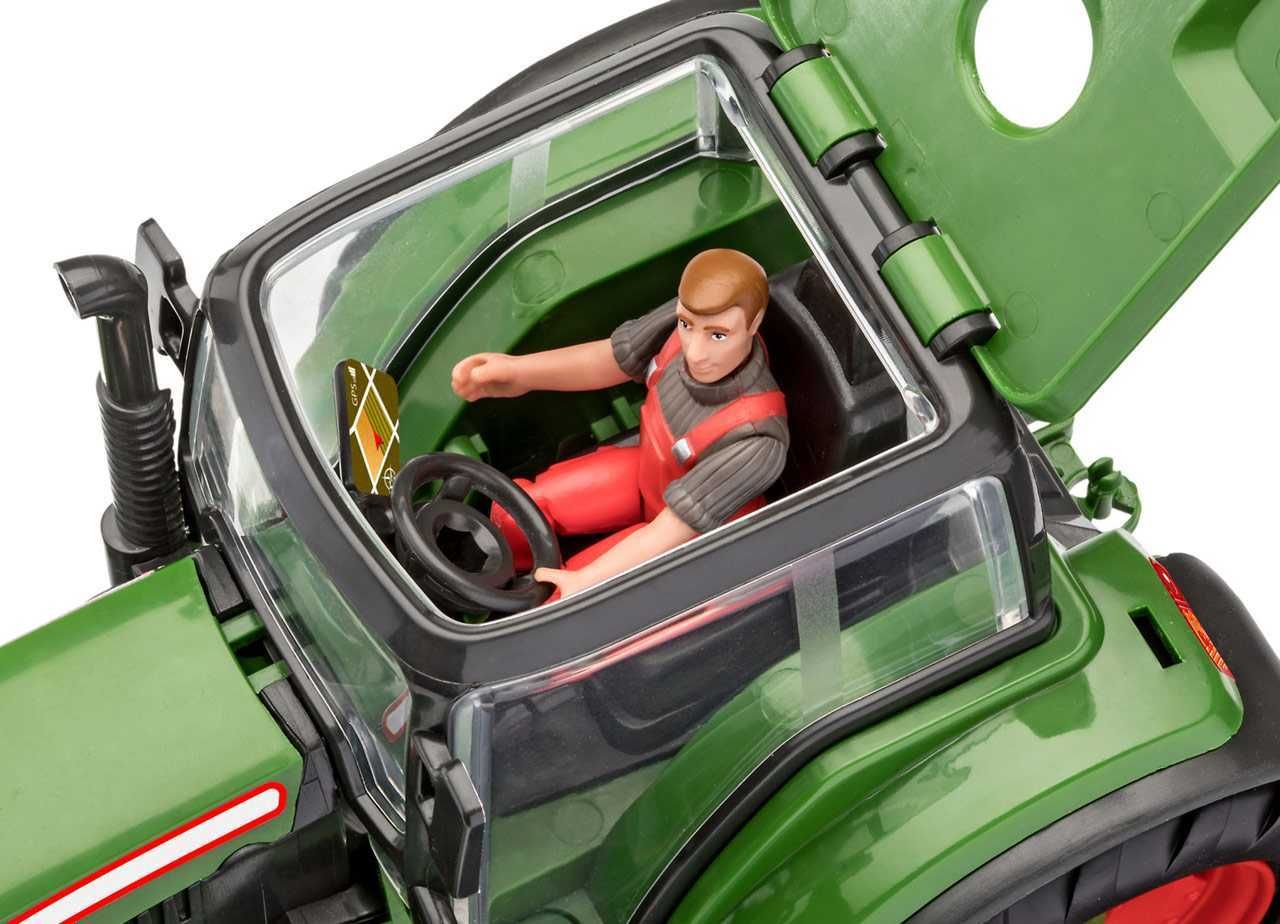 REVELL Junior Kit traktor 00817 - Tractor & Trailer incl. figure (1:20) - obrázek 3