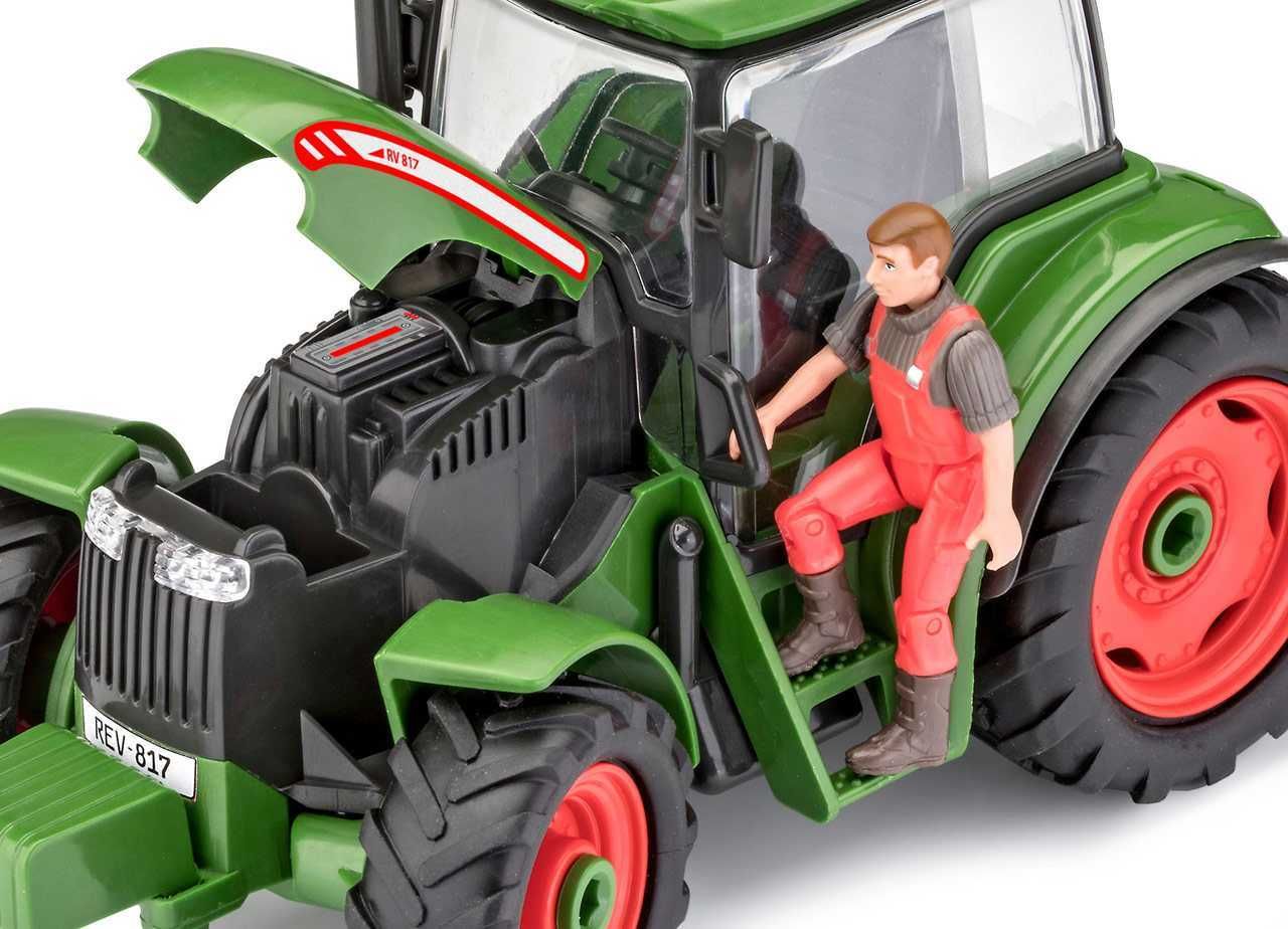 REVELL Junior Kit traktor 00817 - Tractor & Trailer incl. figure (1:20) - obrázek 4
