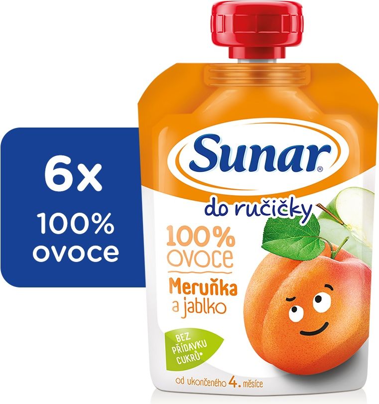 6x SUNÁREK Do ručičky meruňka 100 g - obrázek 1