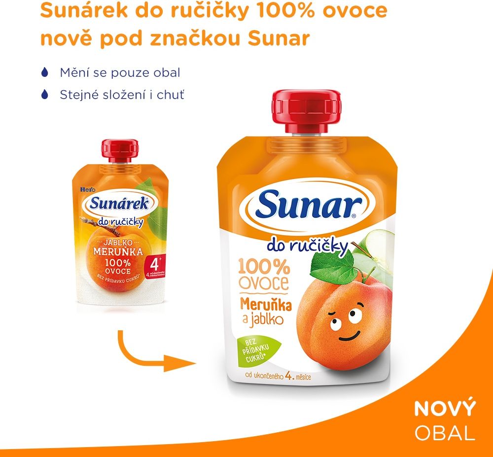 12x SUNÁREK Do ručičky meruňka 100 g - obrázek 2