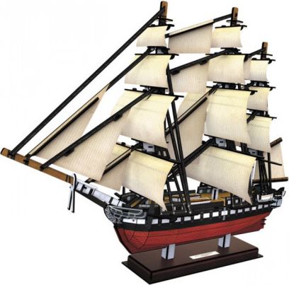 CUBICFUN 3D puzzle Fregata USS Constitution 193 dílků - obrázek 1