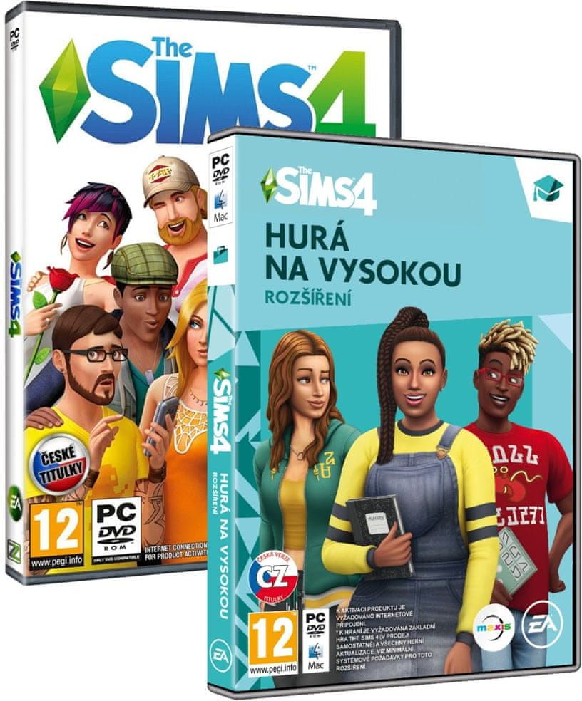 The Sims 4 + Hurá na vysokou BUNDLE (základní hra + rozšíření) - PC - obrázek 1
