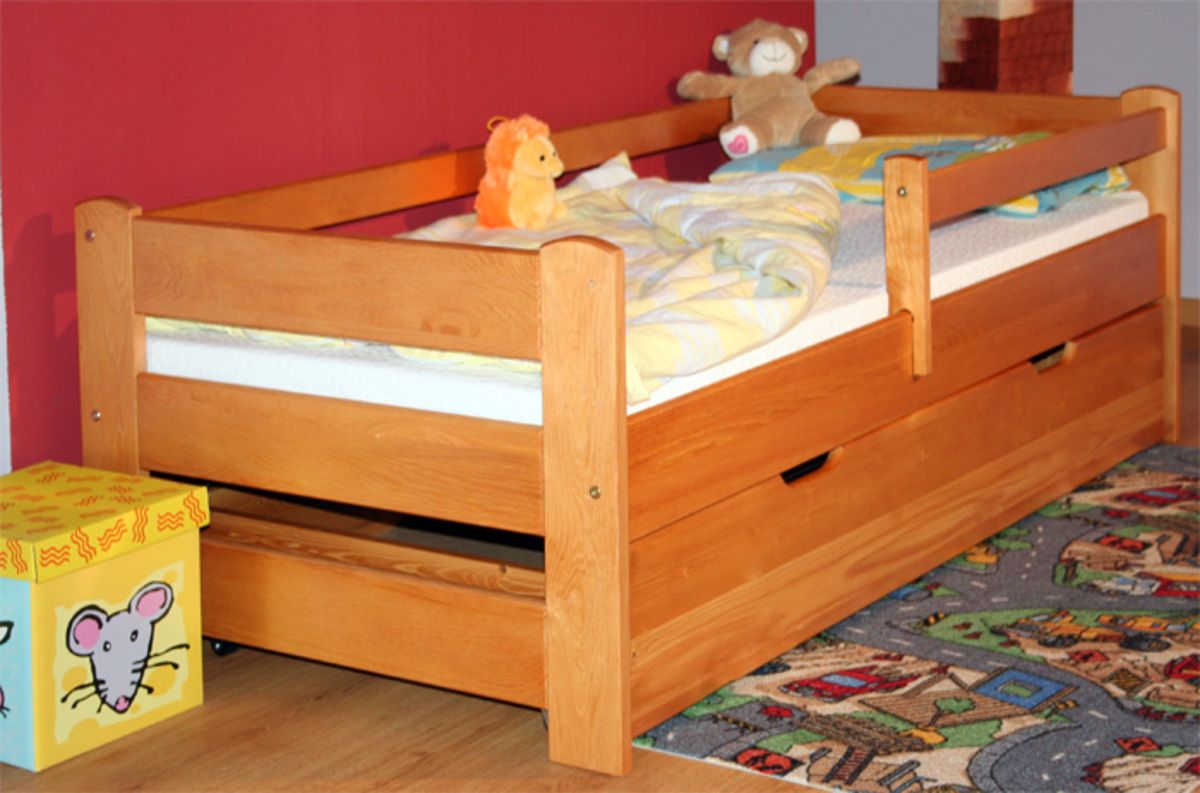 Dětská postel Ourbaby Guardy Alder olše 180x80 cm - obrázek 3