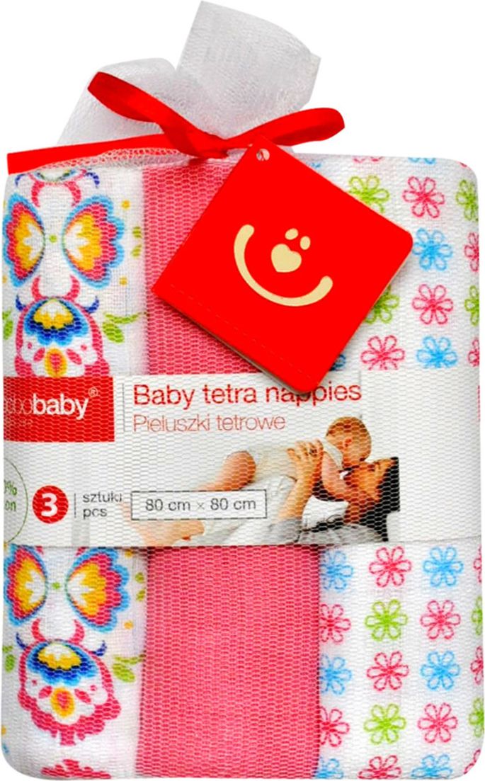 Tetrové pleny s potiskem tyrkys - obrázek 6