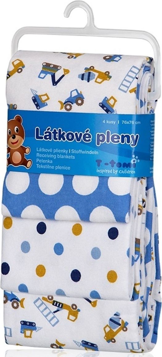 Dětské látkové pleny s potiskem žirafa žlutá - obrázek 10