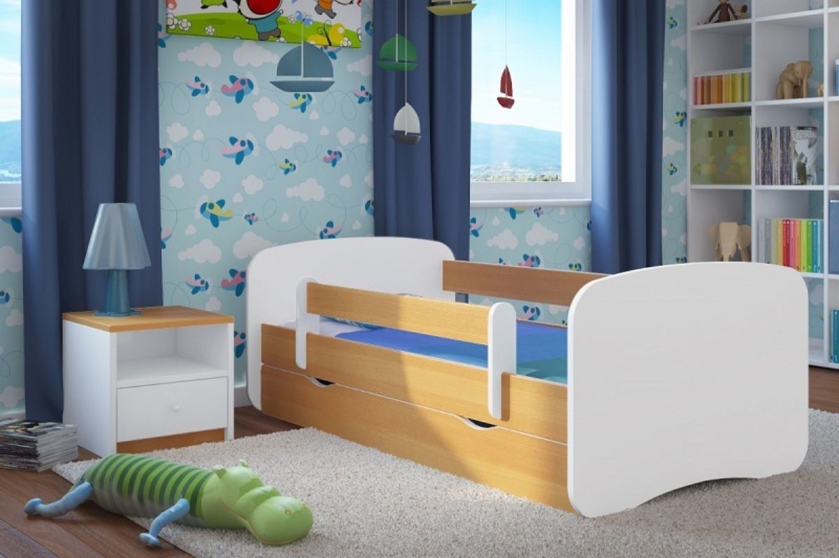 Dětská postel Ourbaby Loki buk 140x70 cm - obrázek 1