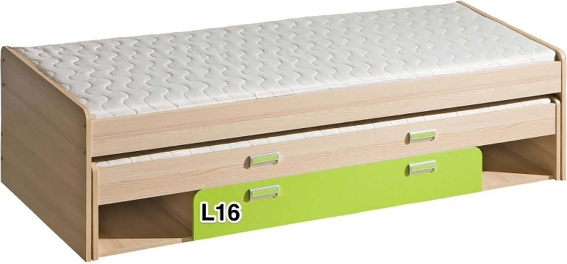 Dětský pokoj Lori 7 dolní matrace - pružinová L16 - obrázek 4