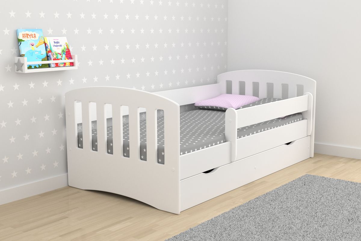 Dětská postel Ourbaby Classic bílá 160x80 cm - obrázek 1