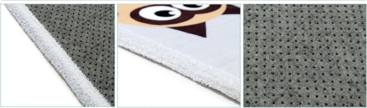 Koberec Ourbaby SOFT OWL WINTER 6594-0 140x200 cm bílá - obrázek 3