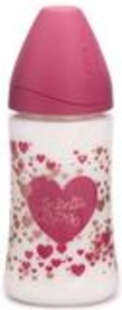 Kojenecká láhev Gold  - Suavinex 270ml tmavě zelená - obrázek 2