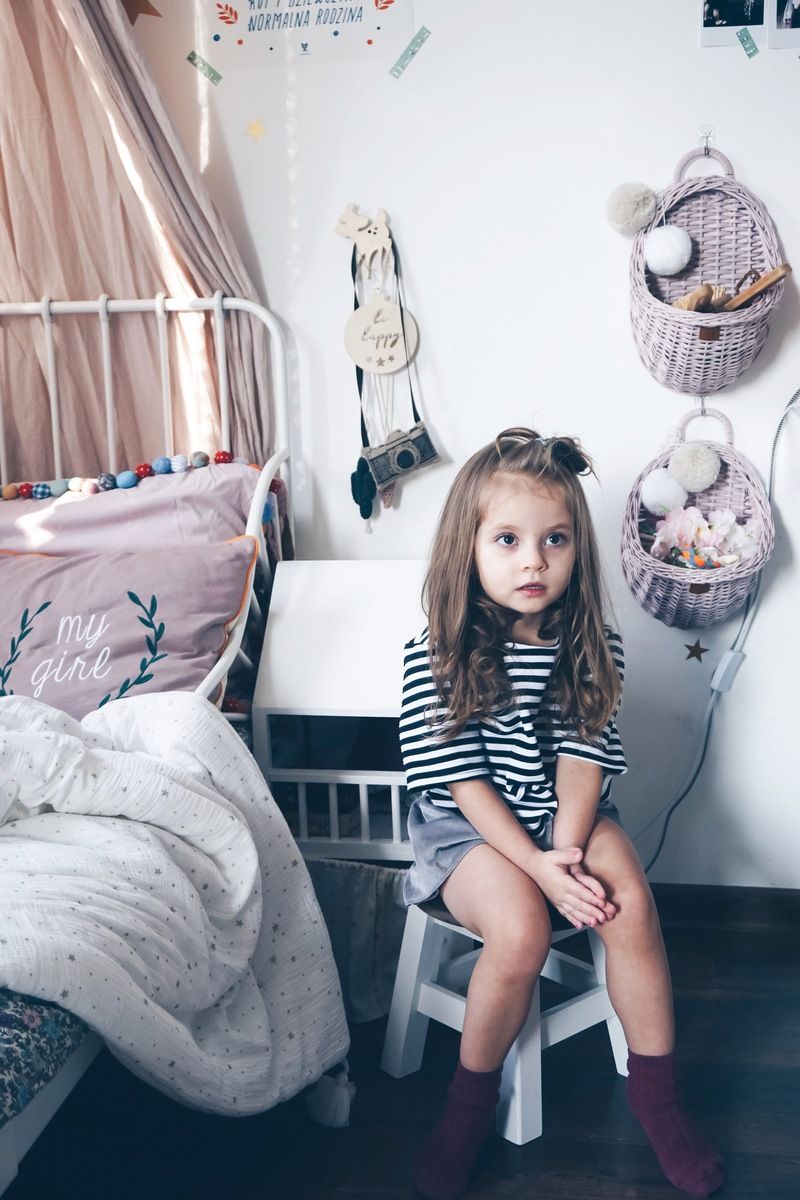 LILU Proutěný košík na stěnu bílá - obrázek 13