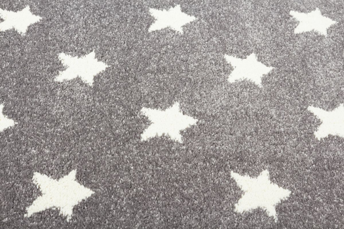 Koberec LIVONE Stars 14350-0 80x150 cm šedá - obrázek 2