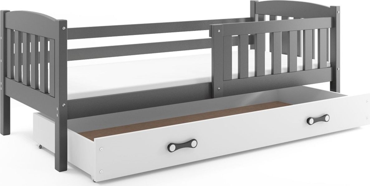 Dětská postel Ourbaby Exclusive šedá 200x90 cm - obrázek 2