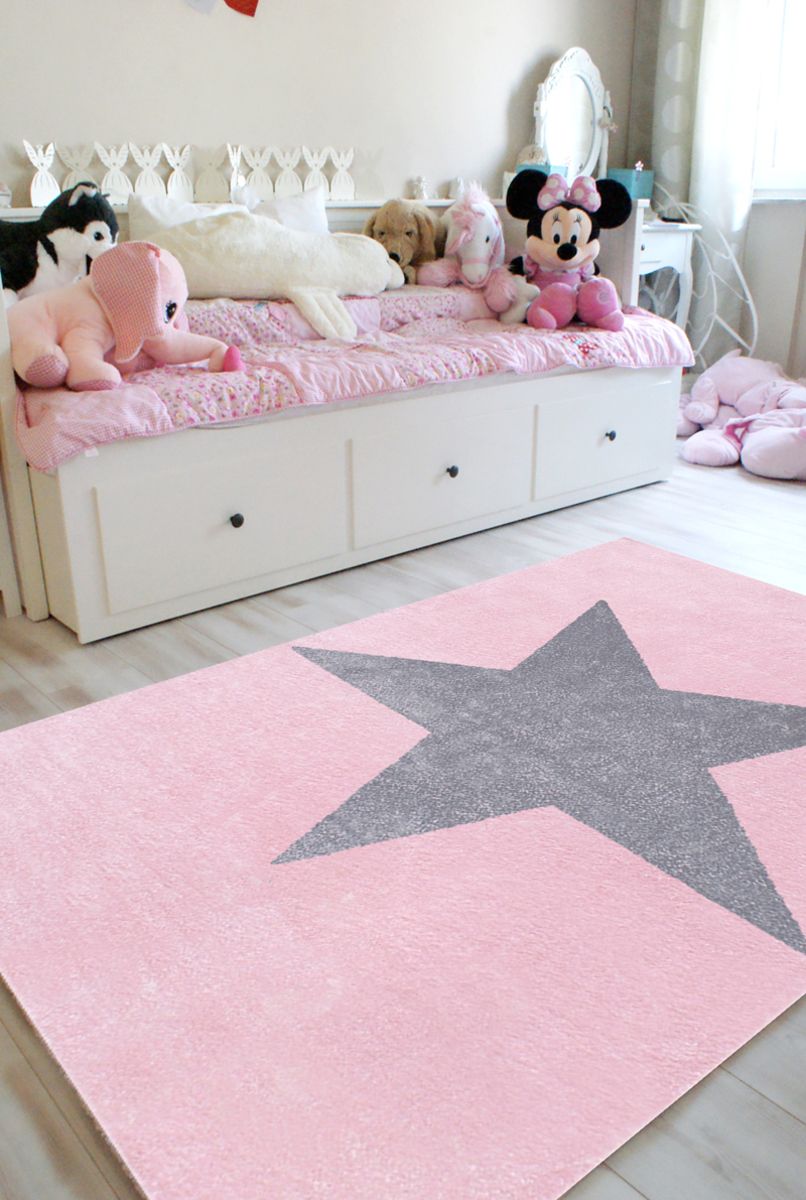 Koberec LIVONE Star 14378-0 120x180 cm růžová - obrázek 4