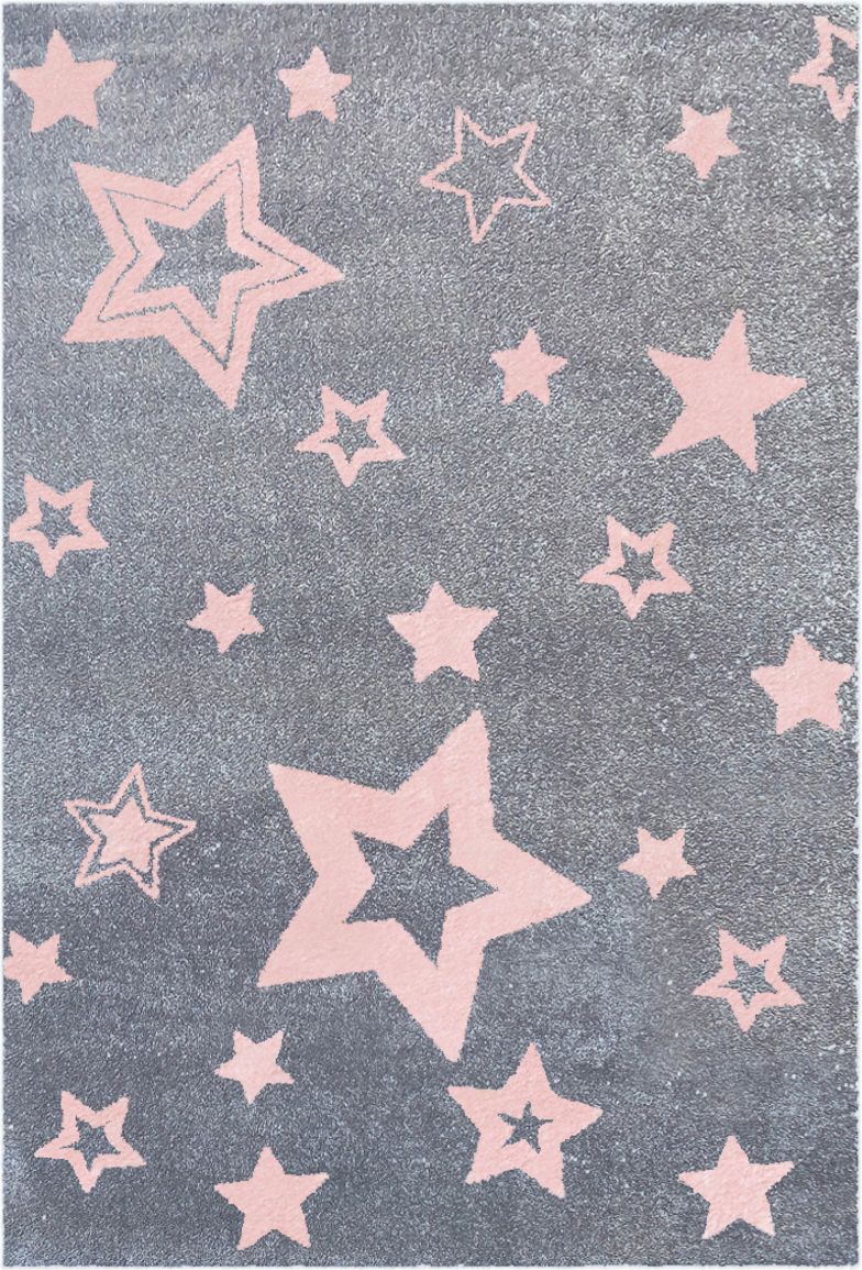 Koberec LIVONE Starlight 14522-0 160x230 cm růžová - obrázek 1