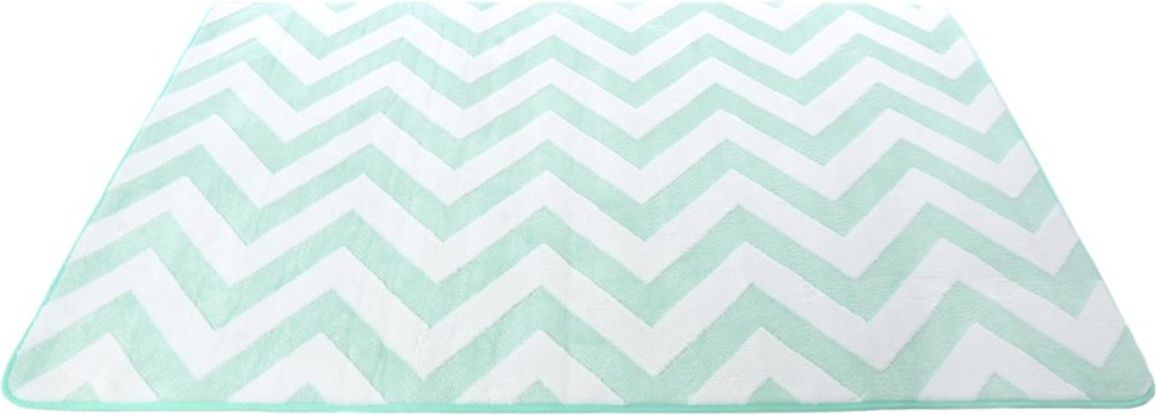 Koberec Ourbaby 3D Zig Zag 15481-0 160x230 cm zelená - obrázek 3