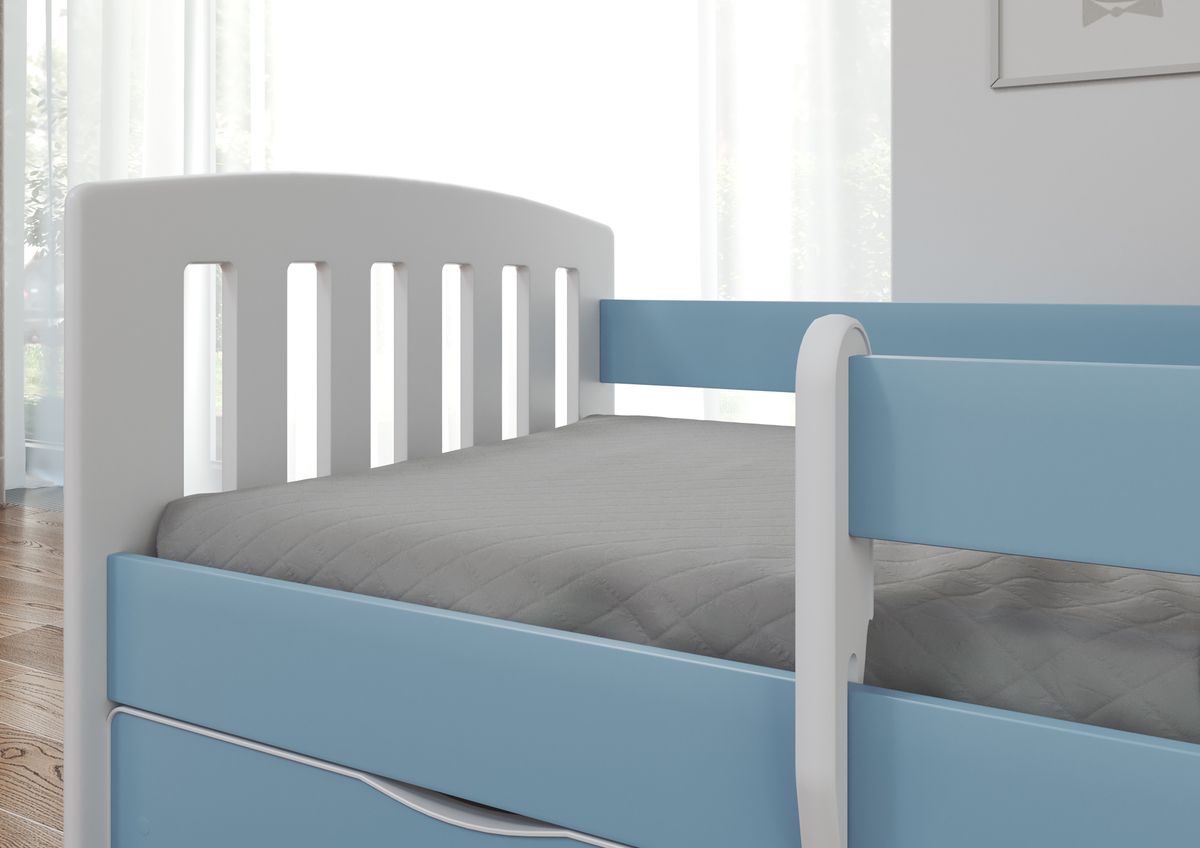 Dětská postel Ourbaby Classic modrá 160x80 cm - obrázek 4