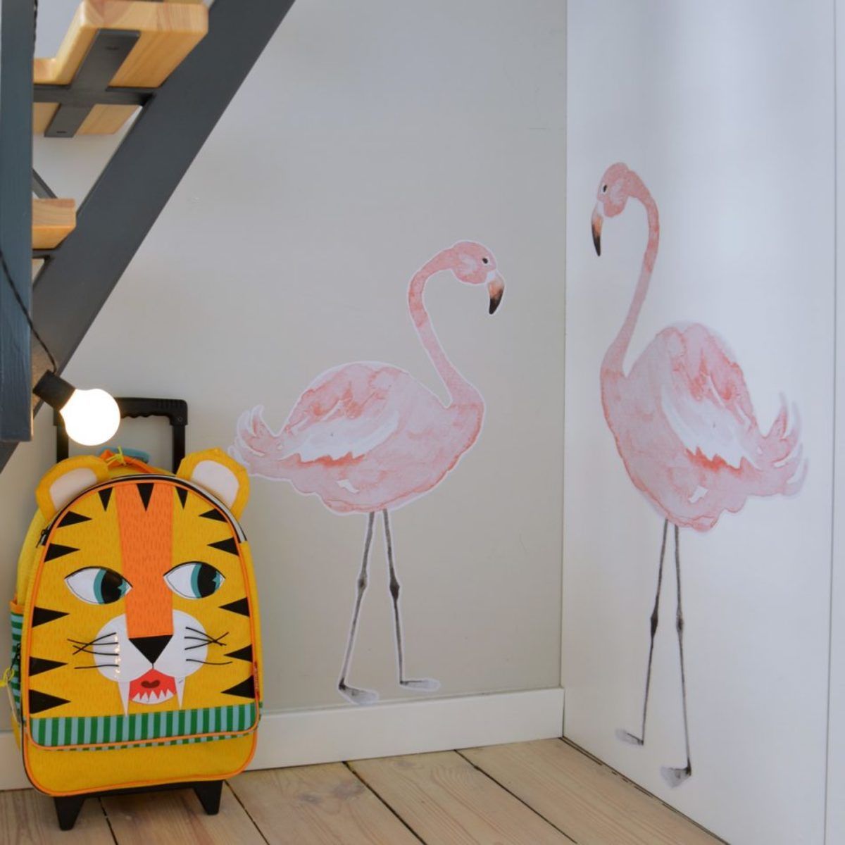 Samolepka na zeď Dekornik Flamingo 16976-0, 55x55 cm - obrázek 2