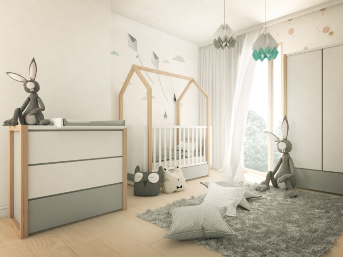 Dětský pokoj Pinette rostoucí postel se šuplíkem - obrázek 1
