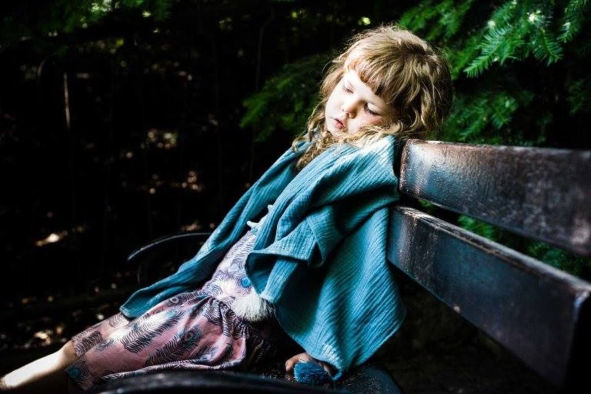 LILU Mušelínová přikrývka/šátek bílá - obrázek 2